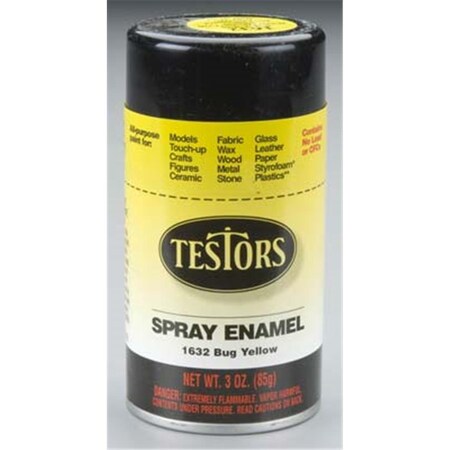 Testors Spray Custom Bug Yellow TES1632T